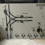 Track Switch Control Minic Panel for Local Control